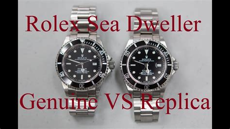 rolex deepsea blue fake erkennen|Rolex sea dweller vs real.